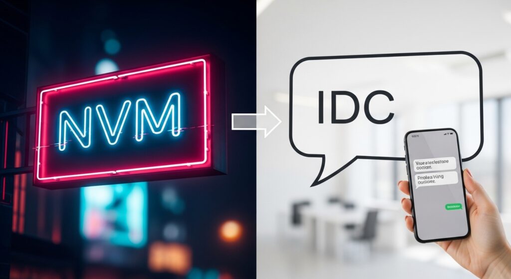 NVM vs “IDC”