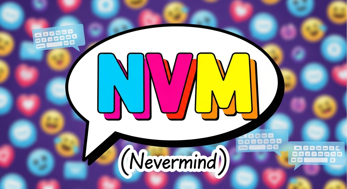 What Does NVM Mean in Text