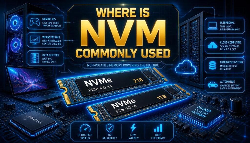 NVM Commonly Used?