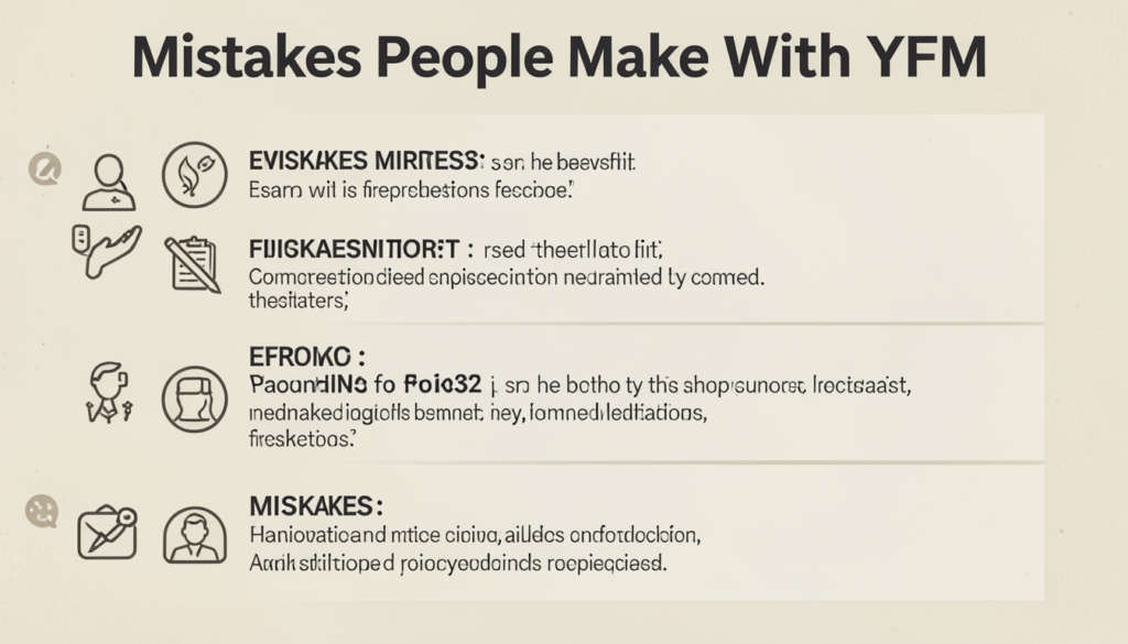 Mistakes People 