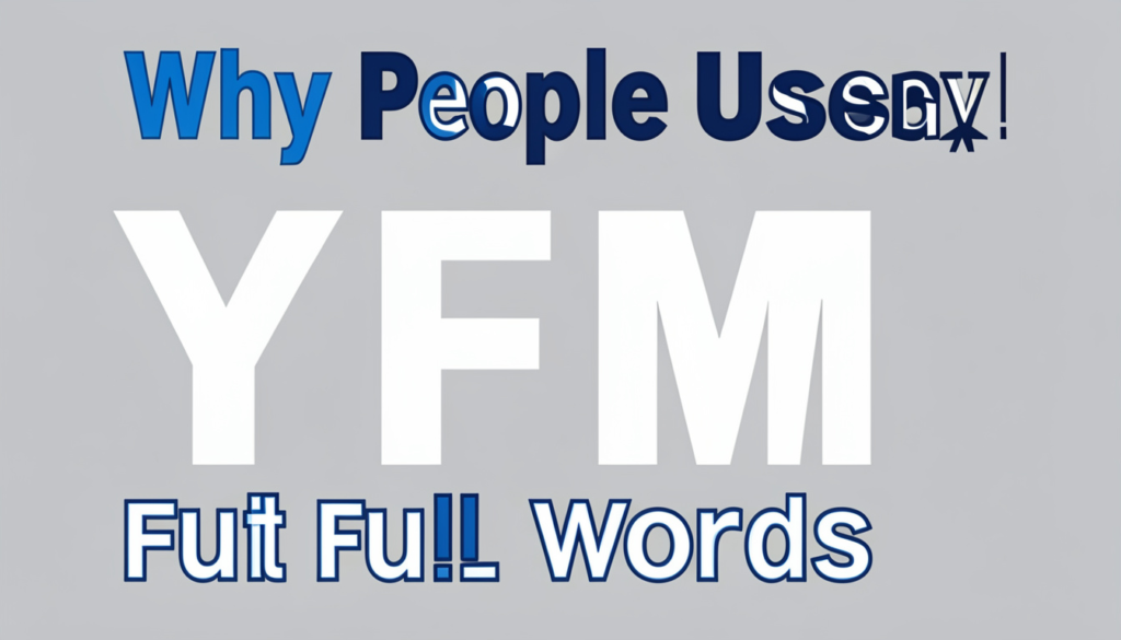 YFM Instead of Full Words