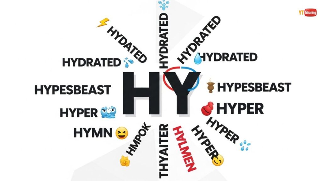 Common Slang Terms Related to HY
