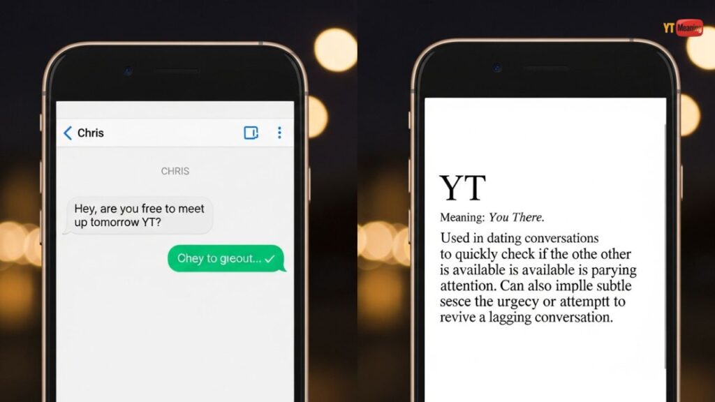 YT Meaning in Dating Conversations