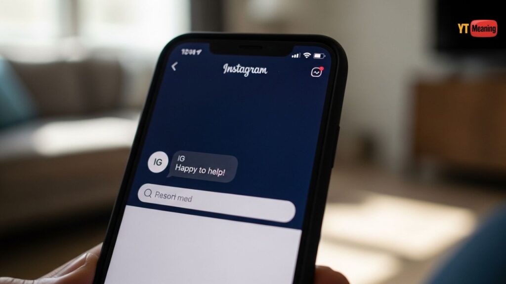 IG on Instagram DMs