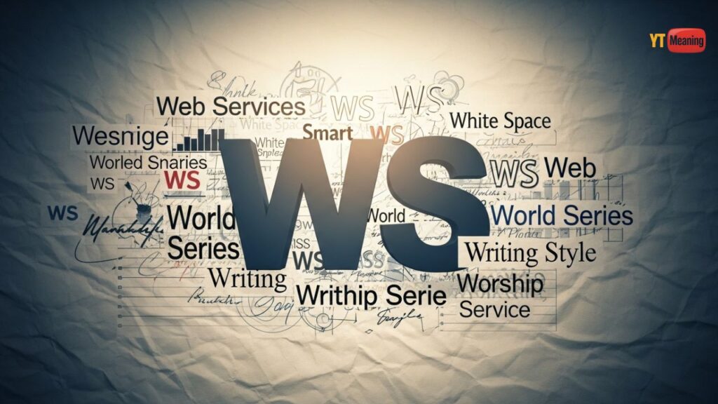 The Real Meaning of WS in Text: Simple Guide 2025