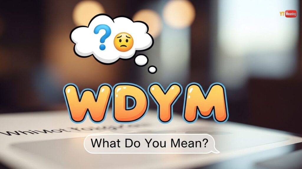 WDYM Mean