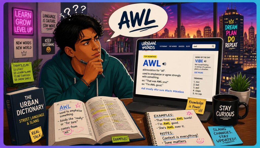Slang Terms Like AWL