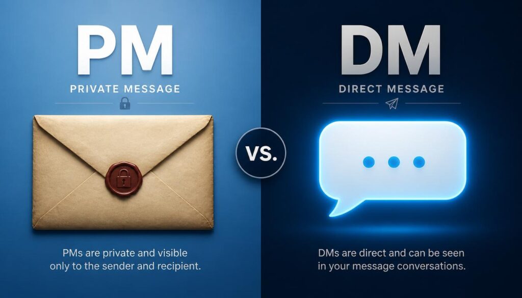 PM vs DM