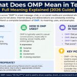 What Does OMP Mean