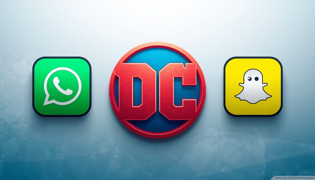 DC on WhatsApp, Instagram, and Snapchat
