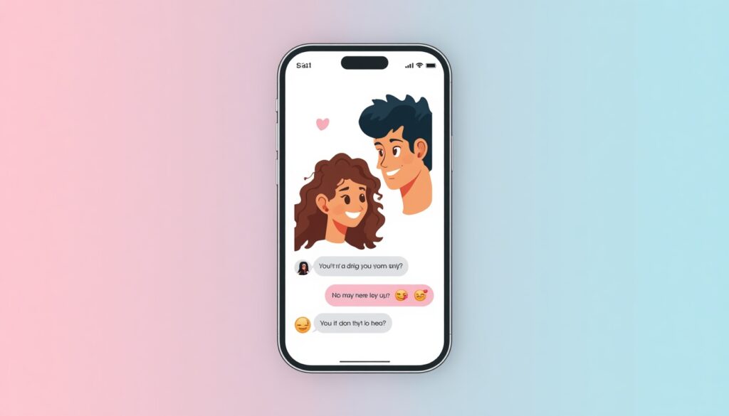 How PDA Is Used in Text Messages