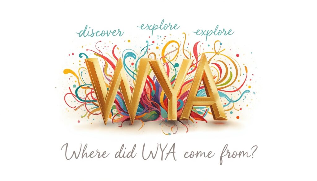 Where did WYA come from?