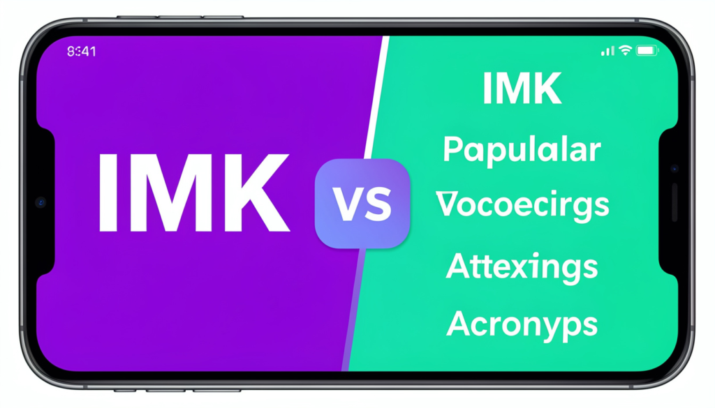 IMK vs Other Popular