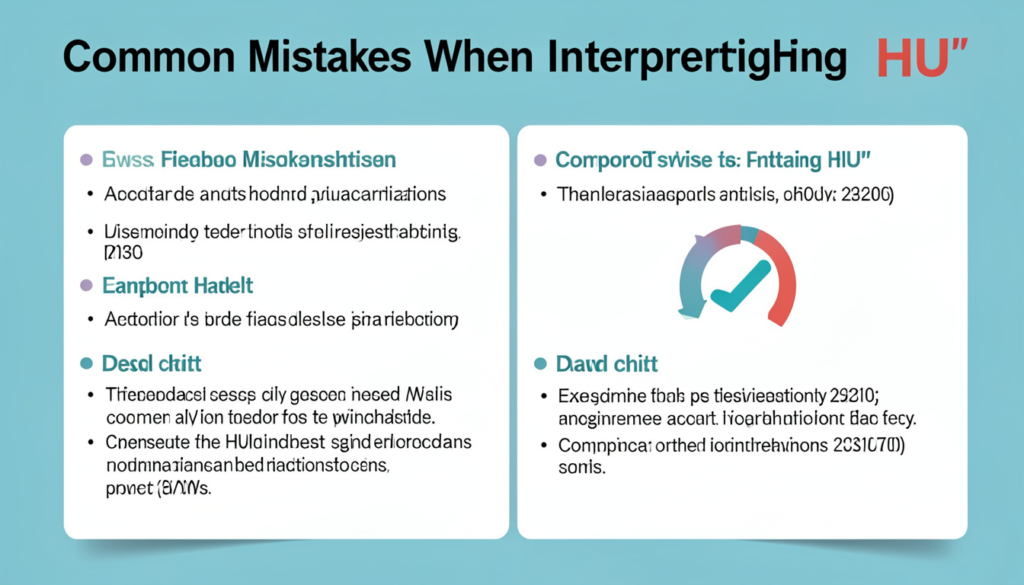 When Interpreting HU