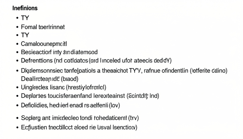 Meanings of TY