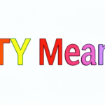 TY Mean in Text