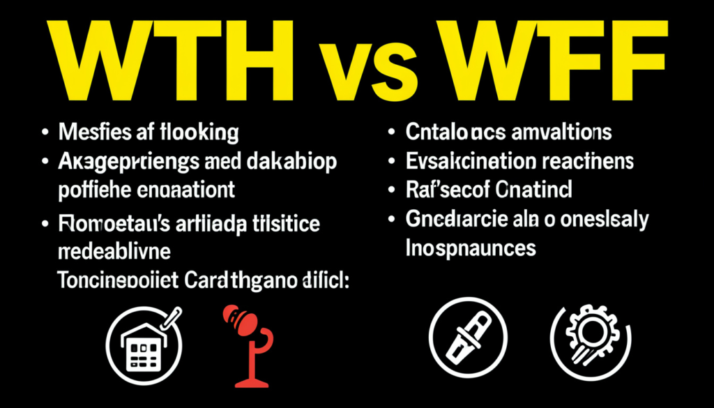 WTH vs WTF