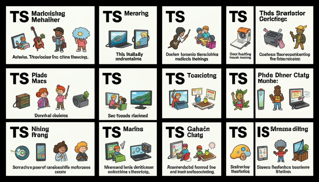 TS in Text Messages