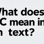 What Does CC Mean in Text?