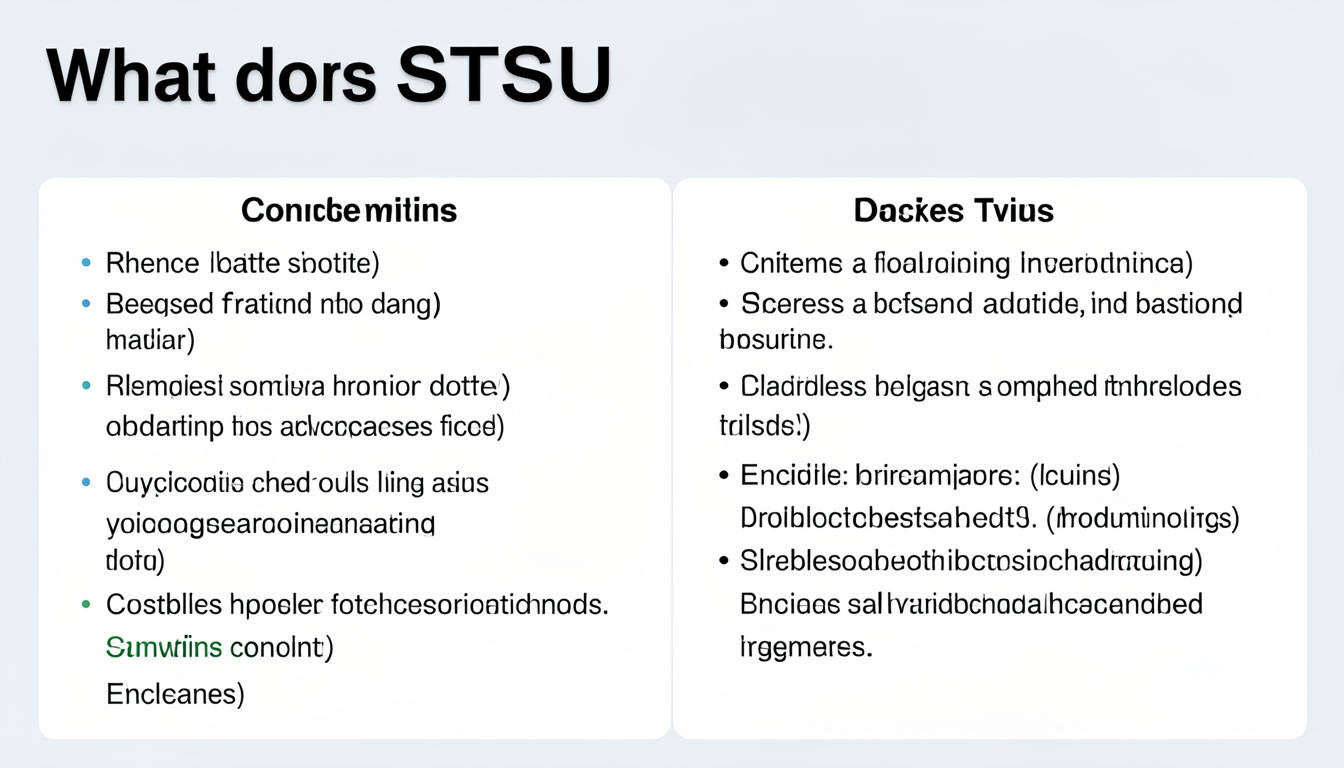 STSU Mean in Text