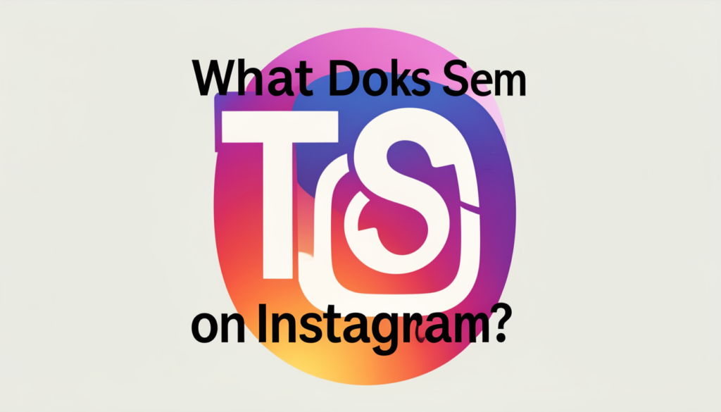 TS Mean on Instagram?