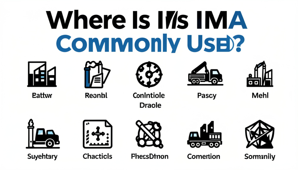 Where Is IMA Commonly Used?
