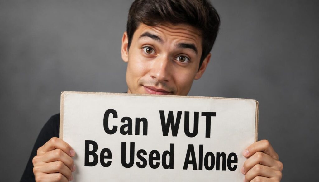 Can WUT Be Used Alone?