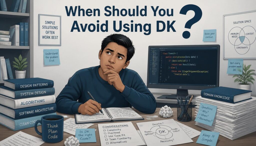 You Avoid Using DK?