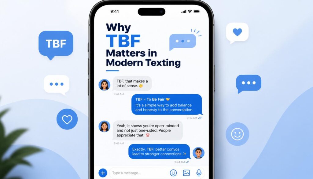Why TBF Matters in Modern Texting
