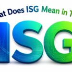 What Does ISG Mean in Text?