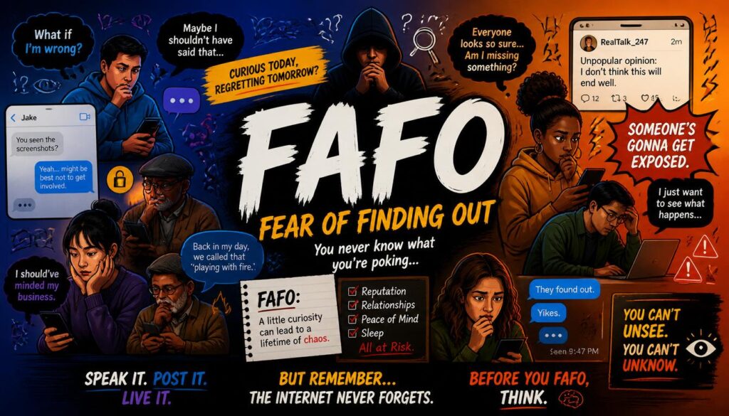 FAFO in Everyday Conversations