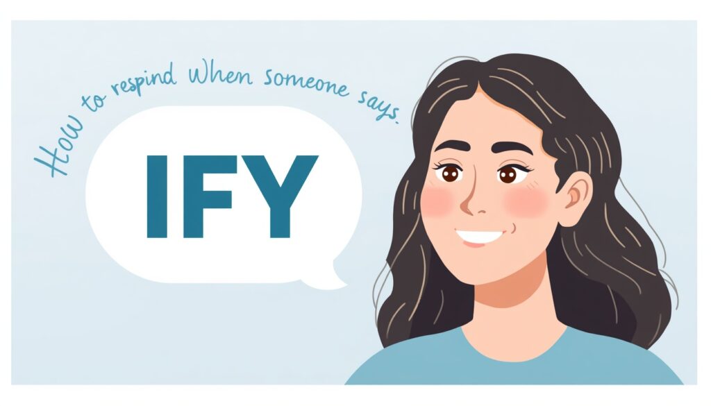 When Someone Says IFY