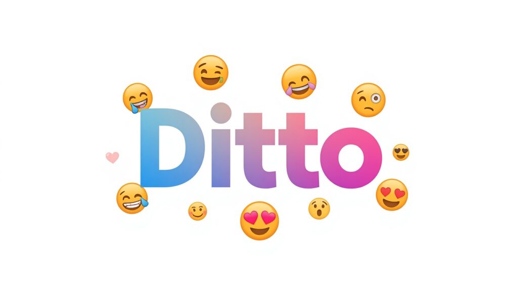 How Emojis Change the Meaning of Ditto