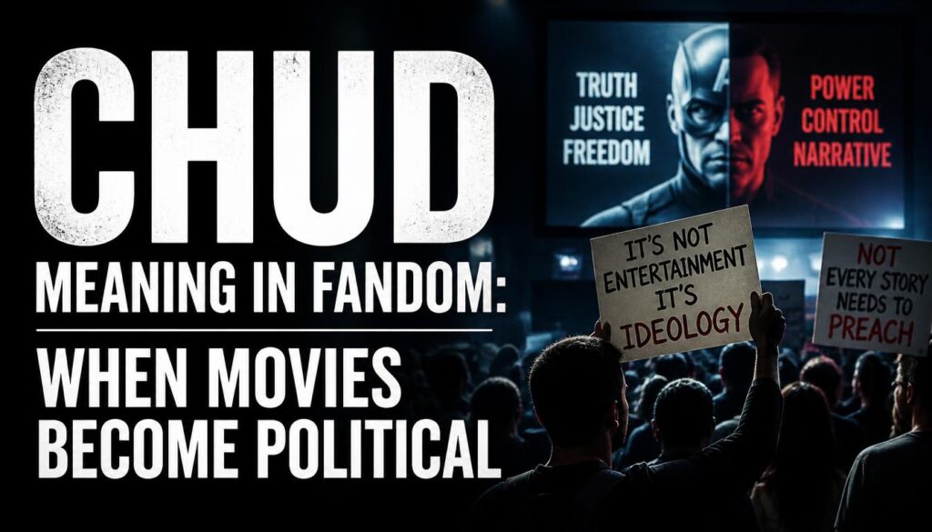 Chud Meaning in Fandom