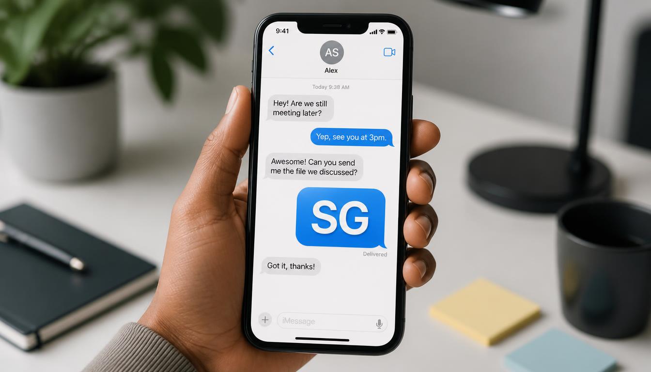 What Does SG Mean in Text?