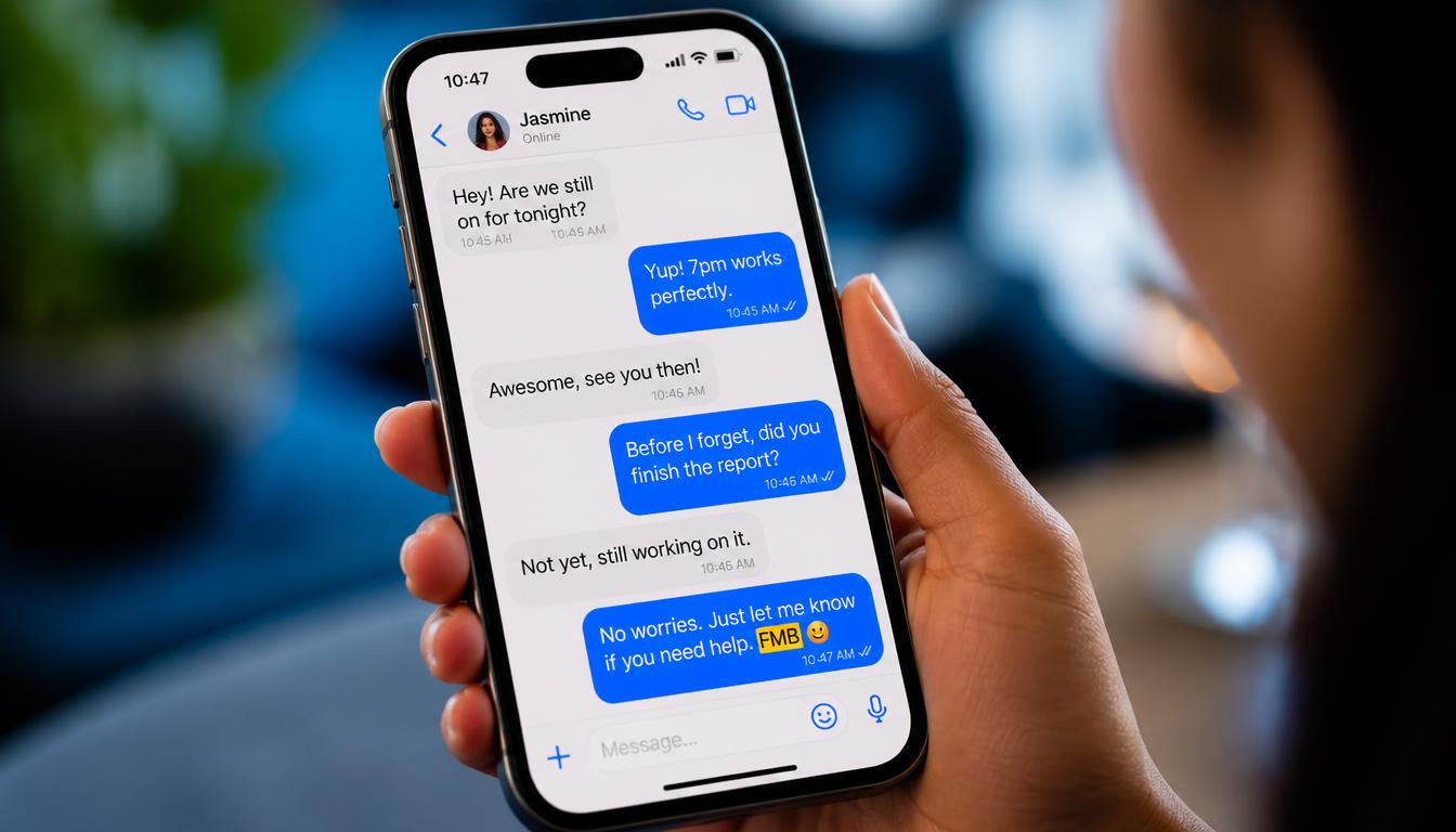 What Does FMB Mean in Text?