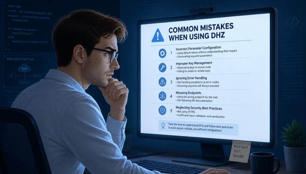 Common Mistakes When Using DHZ