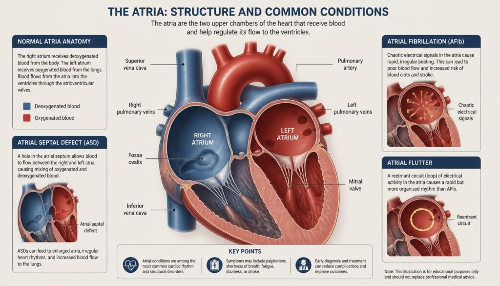 Medical Conditions Affecting the Atria