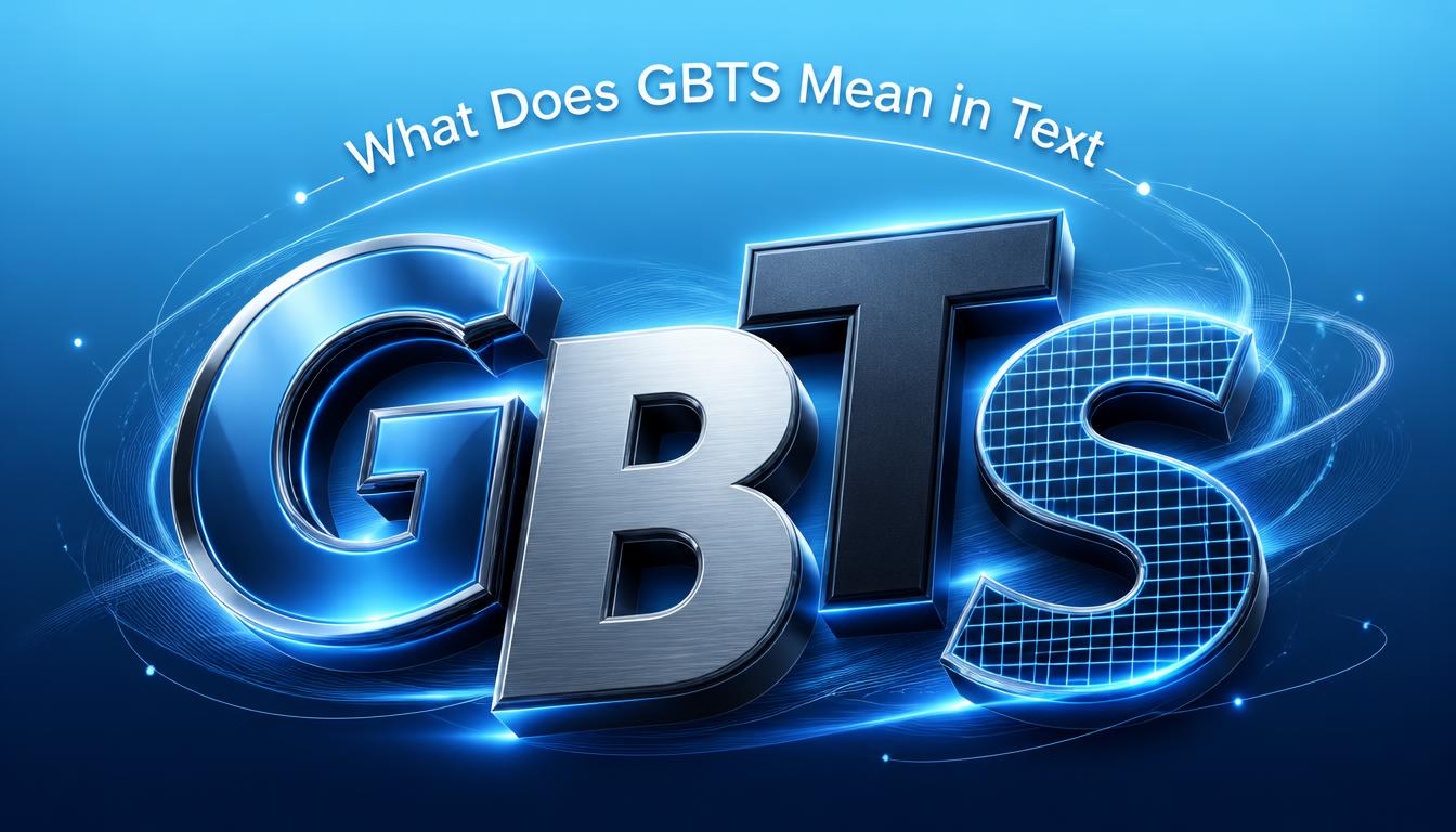 What Does GBTS Mean in Text?