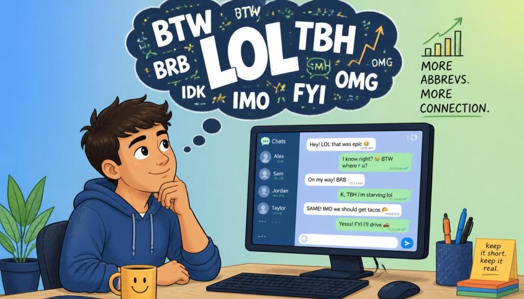 Why Text Abbreviations Keep Growing