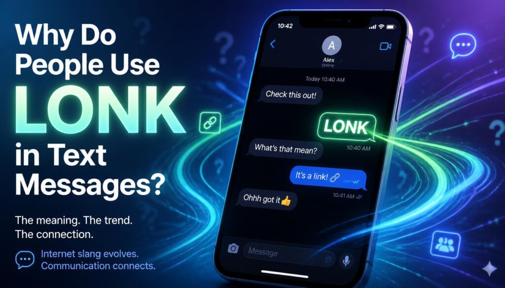 LONK in Text Messages?