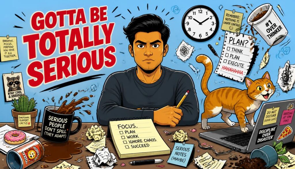 Is "Gotta Be Totally Serious" an Official Meaning?