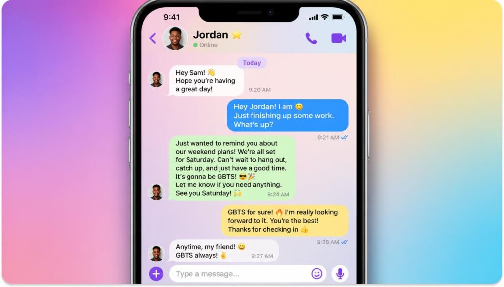 How GBTS Is Used in Text Messages