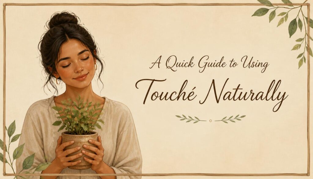 Using Touché Naturally
