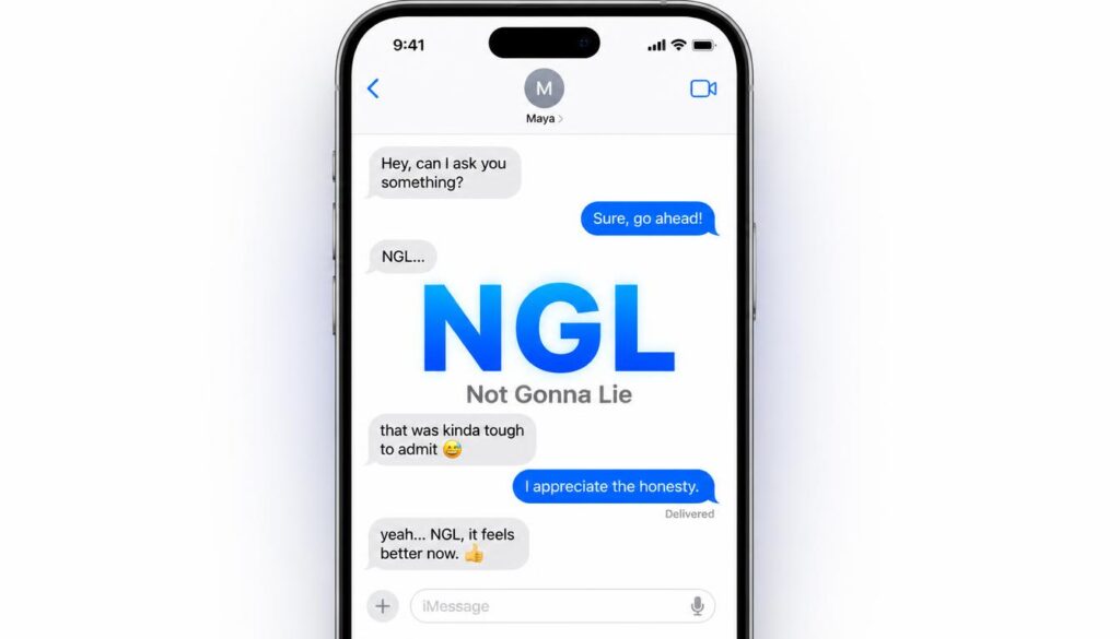What Does NGL Mean in Text?