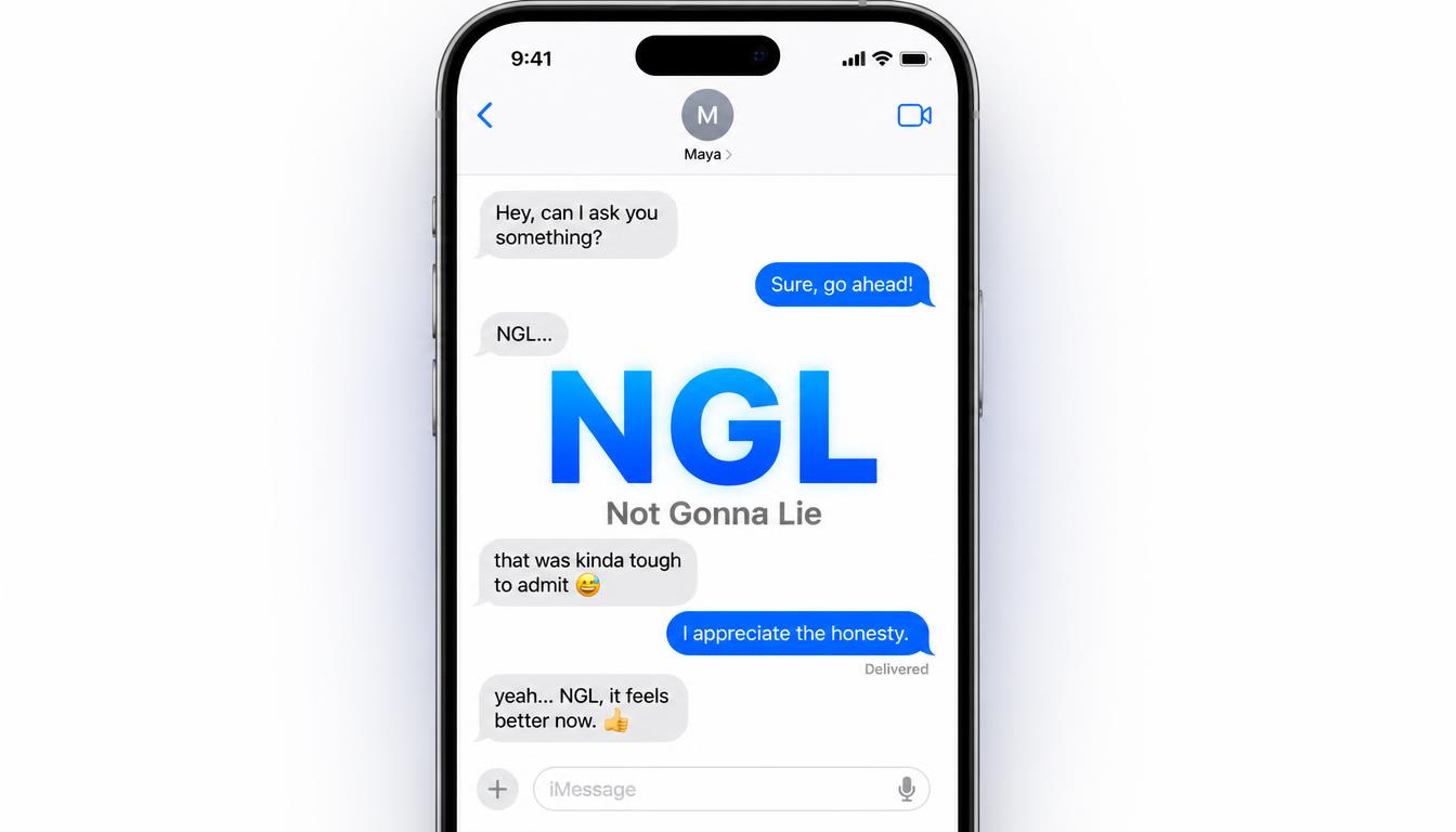 What Does NGL Mean in Text?