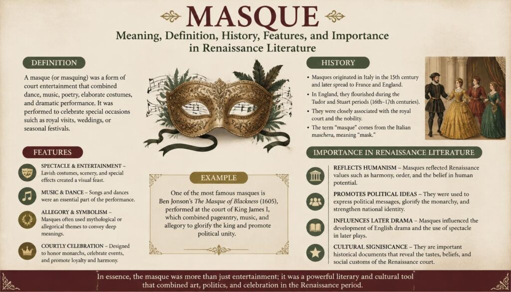 Masque Meaning