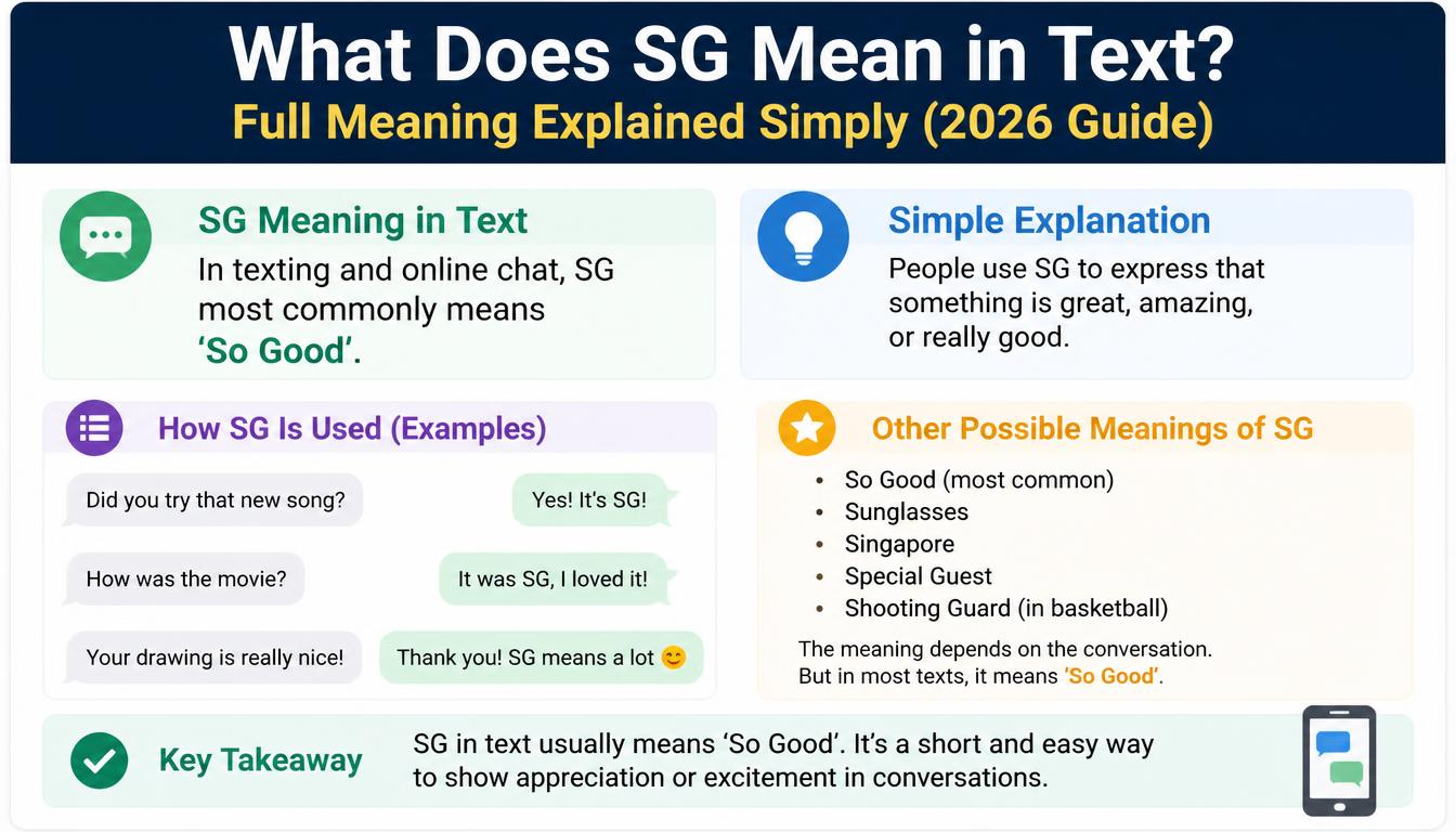 SG Mean in Text?