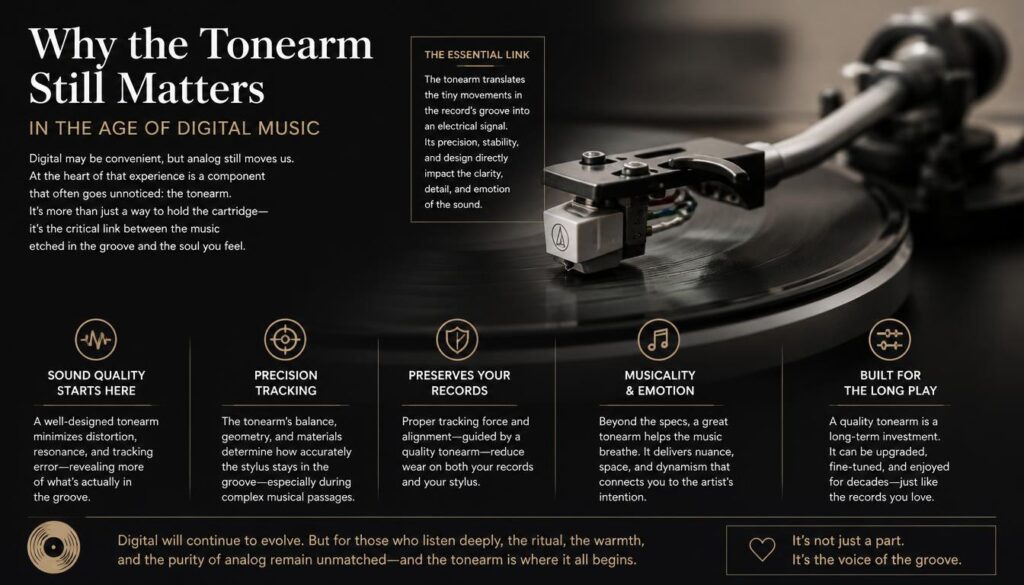 the Tonearm Still Matters in the Age of Digital Music