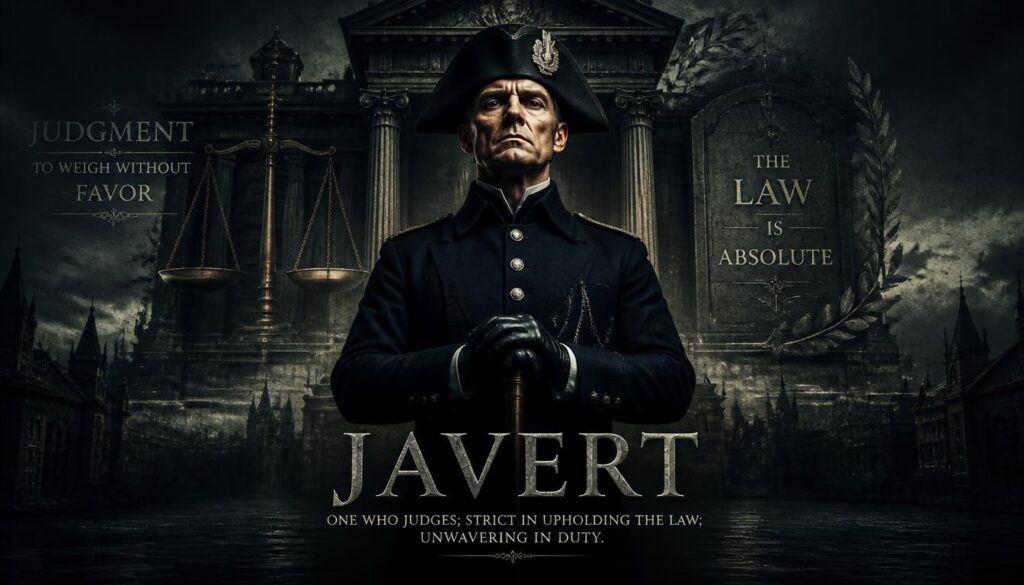 Javert Meaning in English